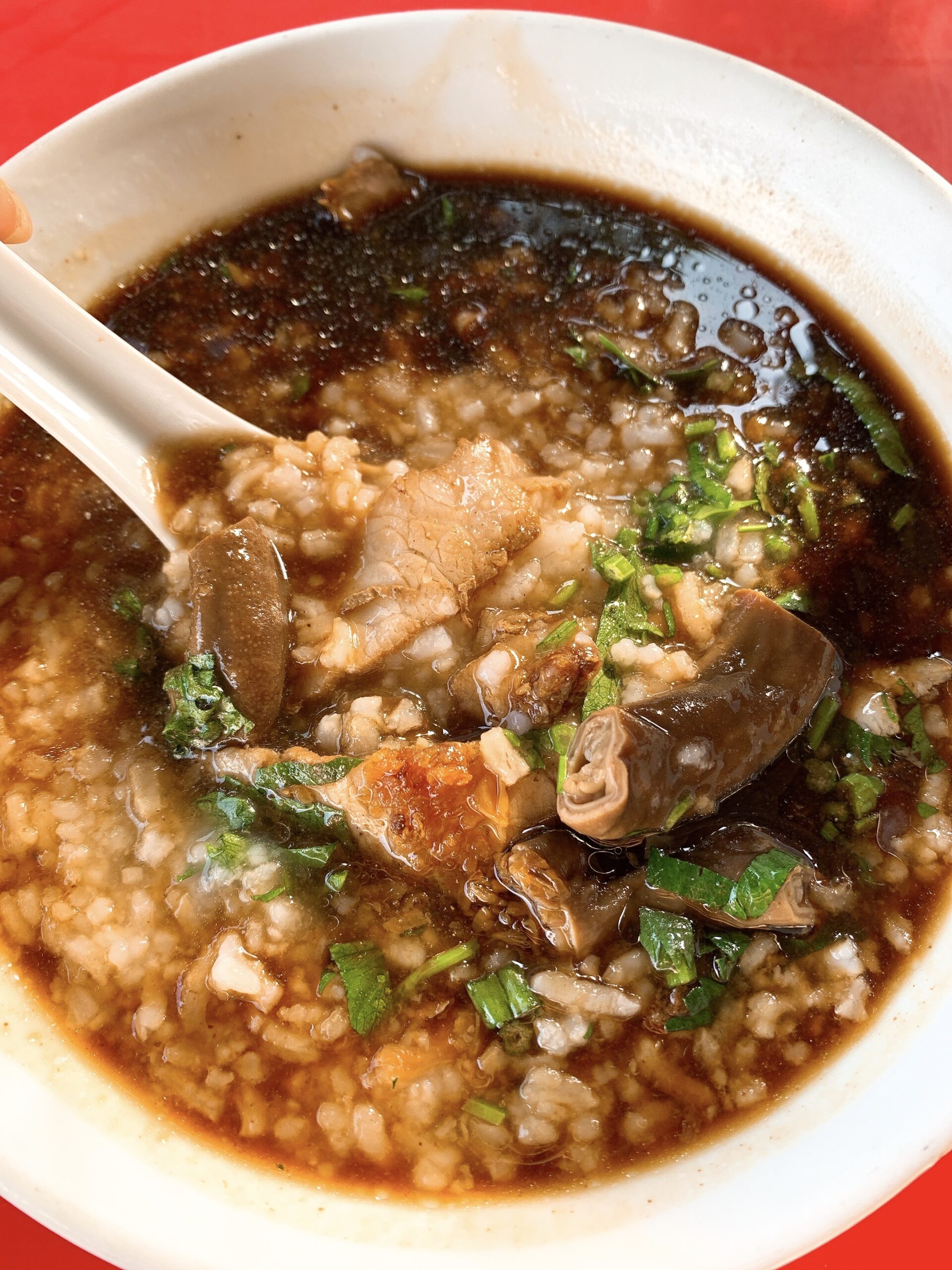 Traditional Pig Intestine Porridge